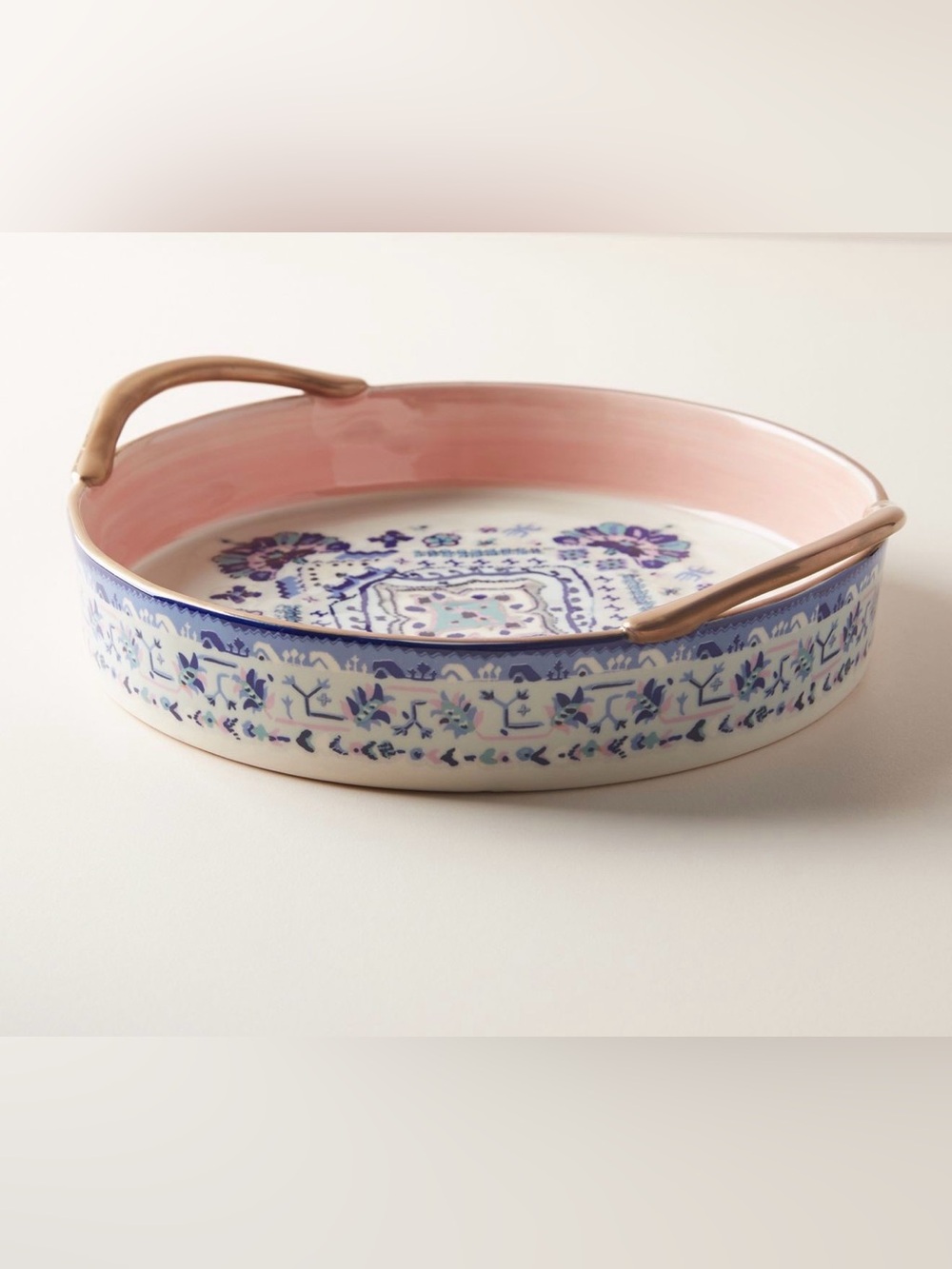 Anthropologie Lilia Pie Dish